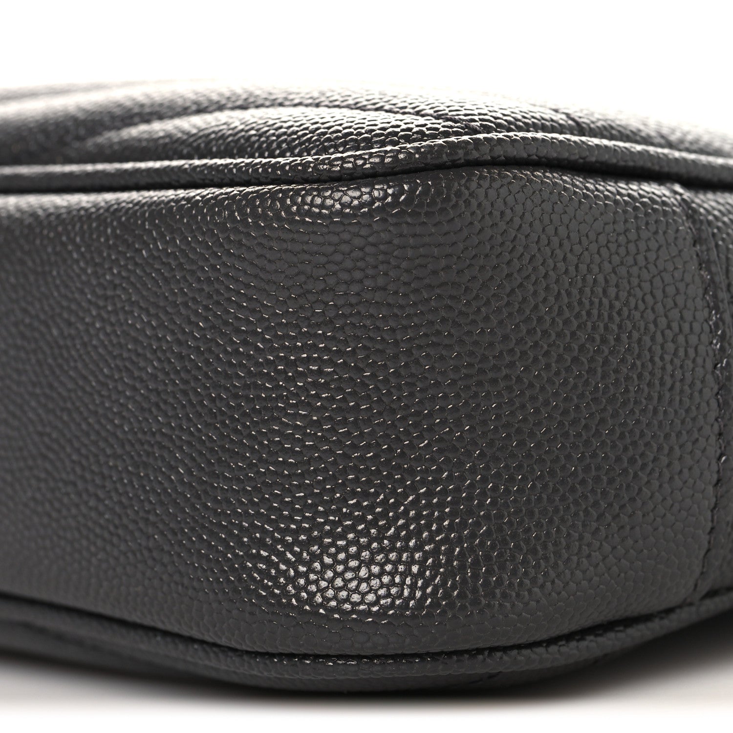 Saint Laurent Grain De Poudre Matelasse Monogram Mini Lou Camera Bag Asphalt 10 of 11