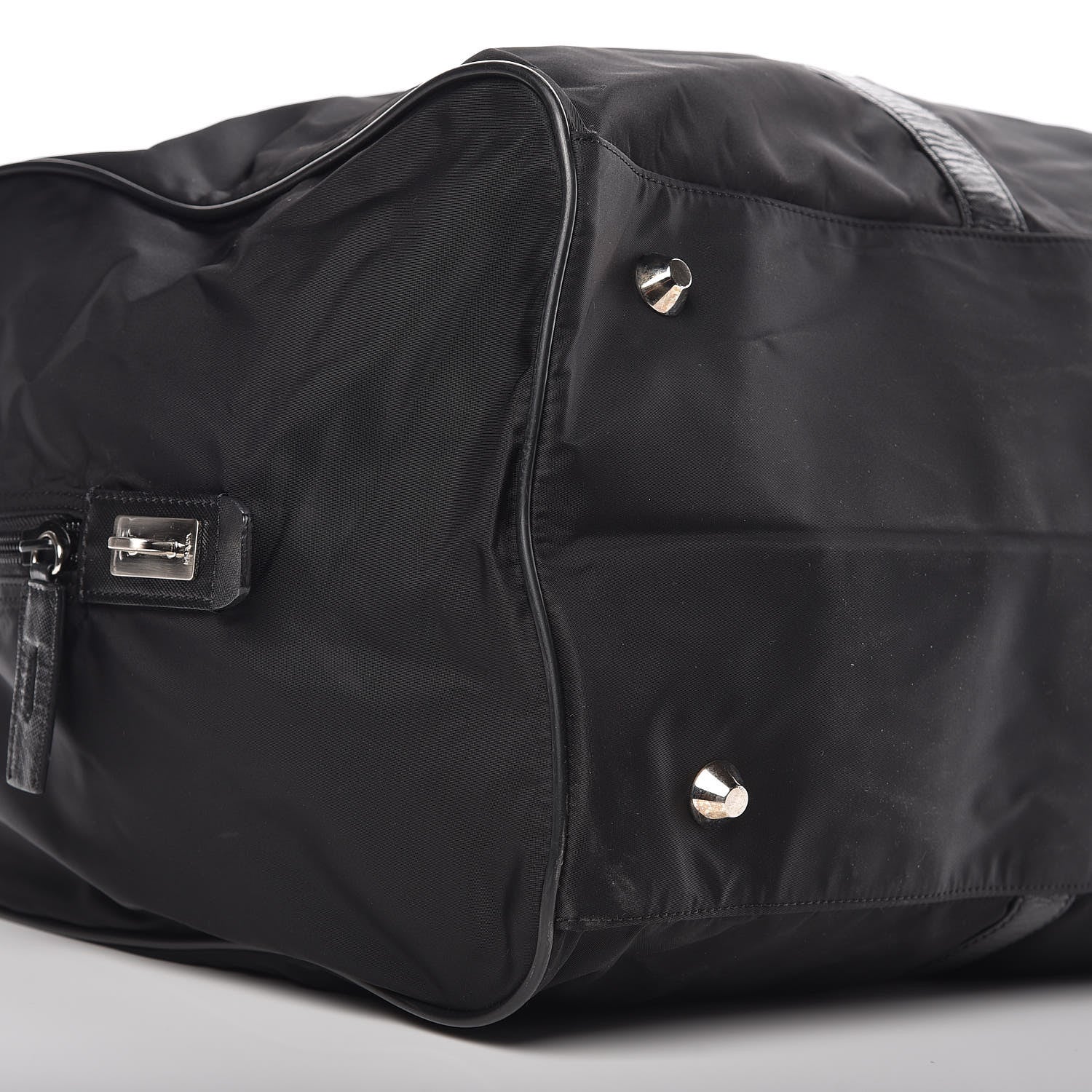 Prada Nylon Viaggio Duffle Black 7 of 10