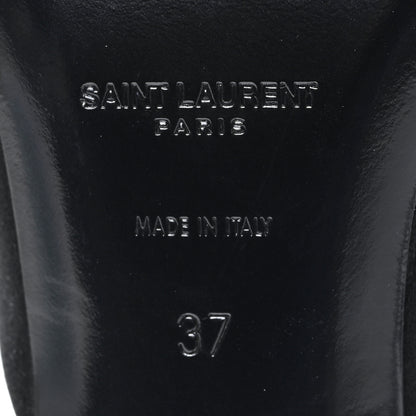 Saint Laurent Raso Regale Barbara Pumps 37 Black 7 of 10