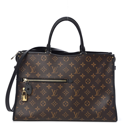Louis Vuitton Monogram Popincourt MM Black 1 of 13