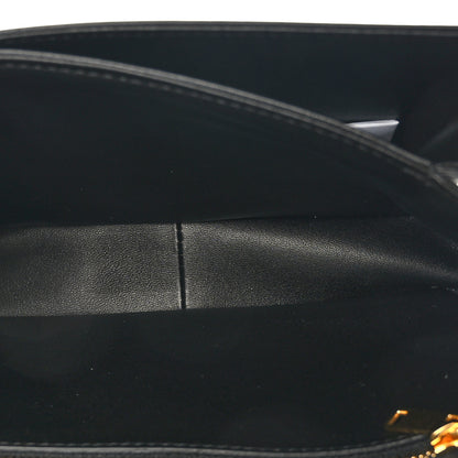 Celine Shiny Calfskin Medium Triomphe Black 5 of 10