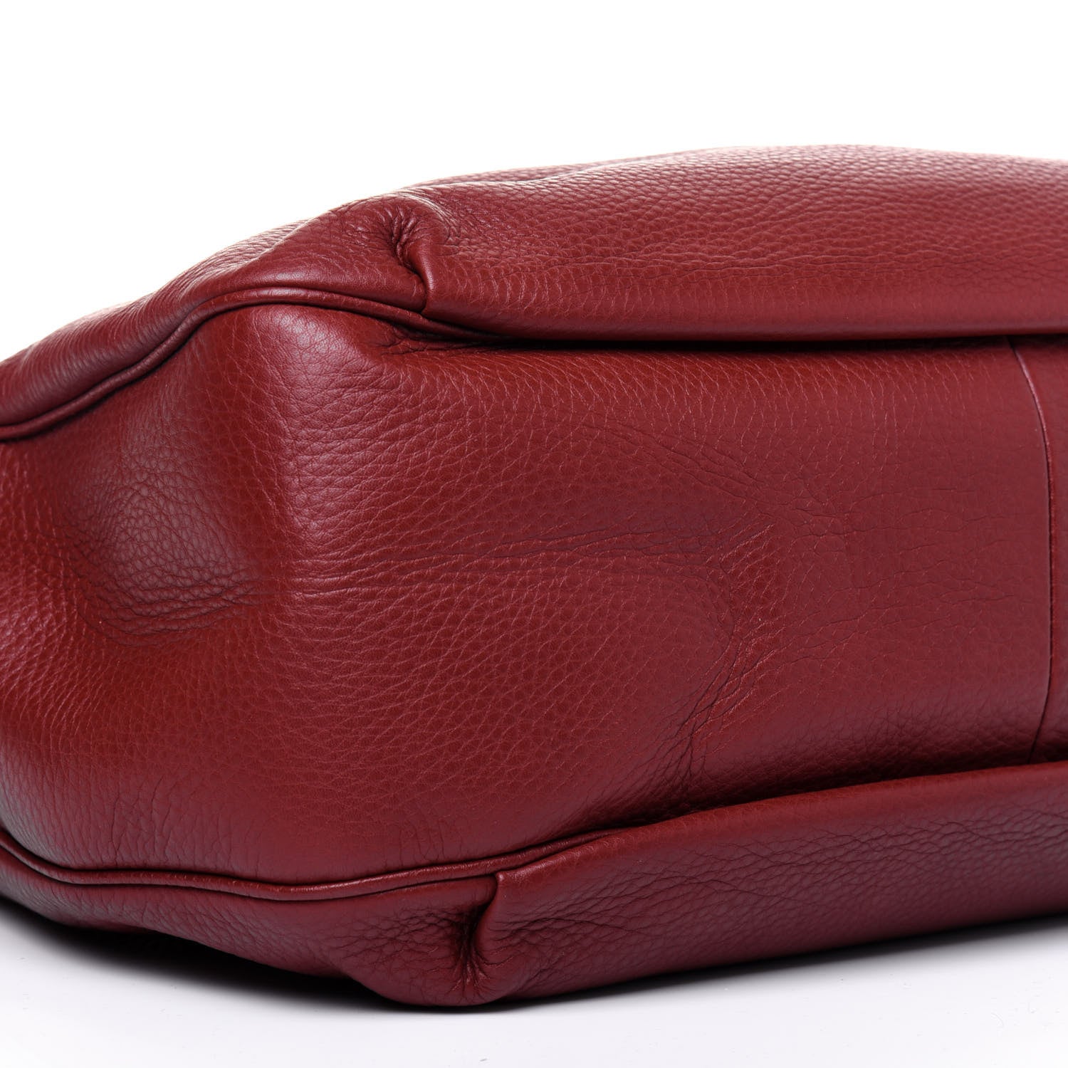 Gucci Calfskin Web Medium Dressage Hobo Red 11 of 12