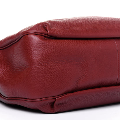 Gucci Calfskin Web Medium Dressage Hobo Red 11 of 12