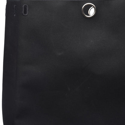 Hermes Toile Vache Calfskin Herbag 40 GM Black 13 of 18