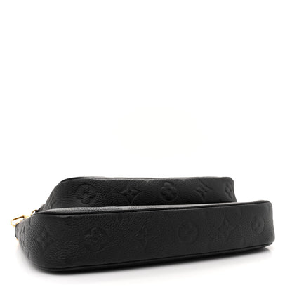 Louis Vuitton Empreinte Monogram Giant Multi Pochette Accessories Black 4 of 11