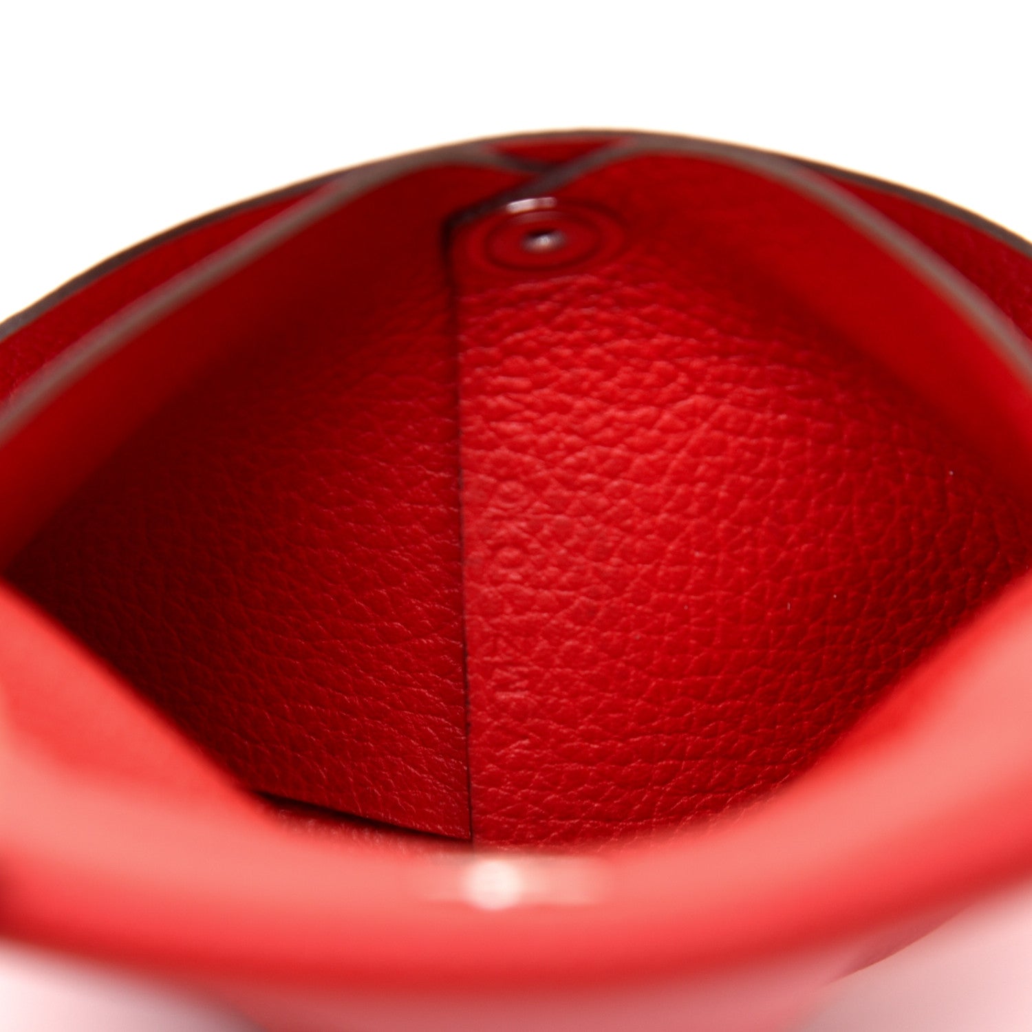 Hermes Evercolor Bastia Coin Purse Rouge De Coeur 7 of 8