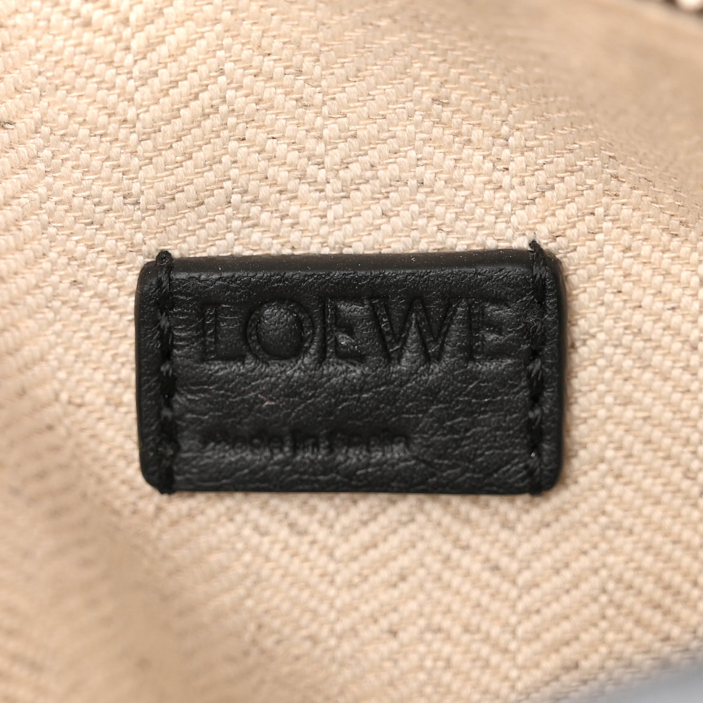 Calfskin Mini Puzzle Bag Black