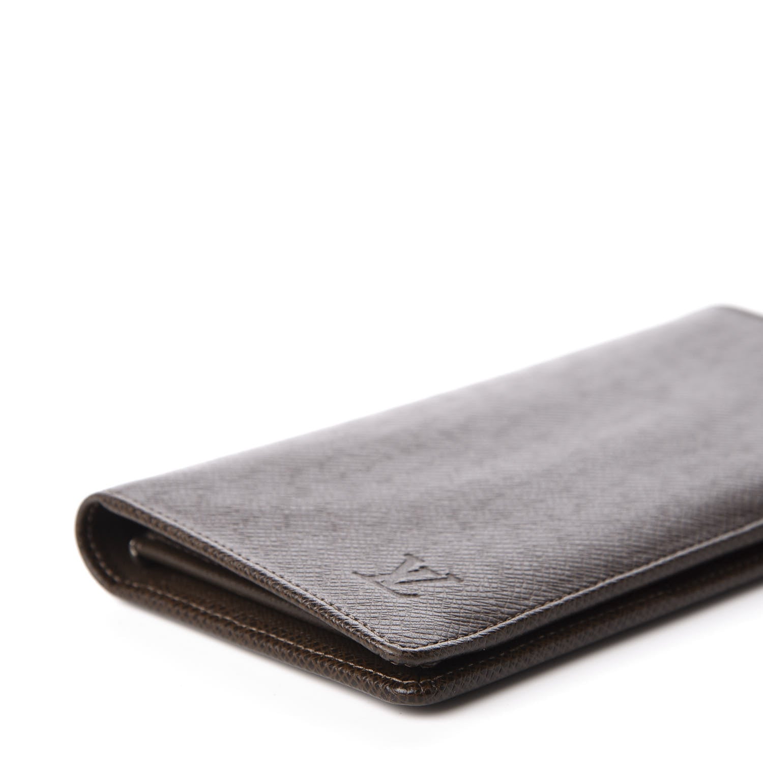 Louis Vuitton Taiga Brazza Wallet Grizzli 5 of 10