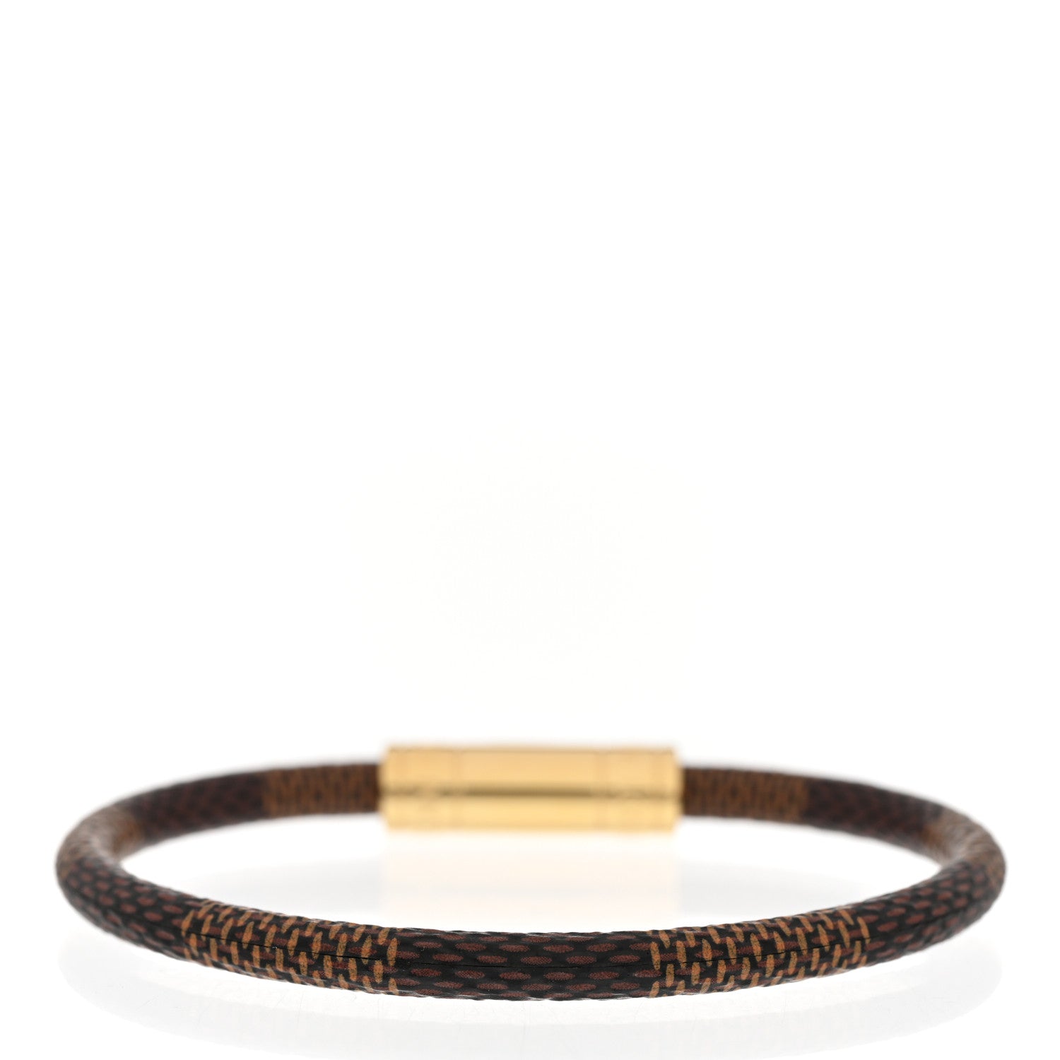 Louis Vuitton Damier Ebene Keep It Bracelet 3 of 5