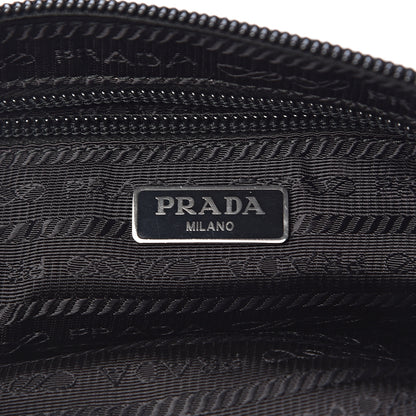 Prada Tessuto Nylon Vela Wristlet Black 6 of 7