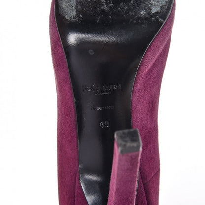 Saint Laurent Suede Catherine 105 Pumps 39 8 of 9
