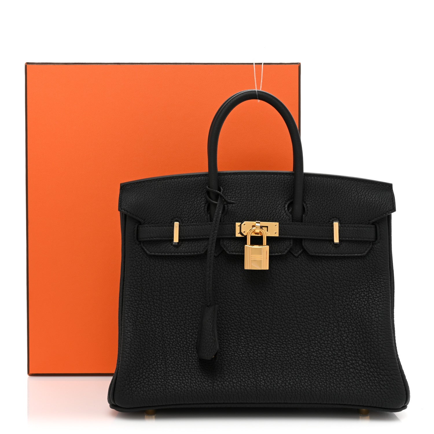 Hermes Togo Birkin 25 Black 9 of 9