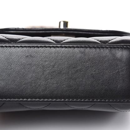 Chanel Lambskin Quilted Mini Trendy CC Chain Wallet Black 11 of 16