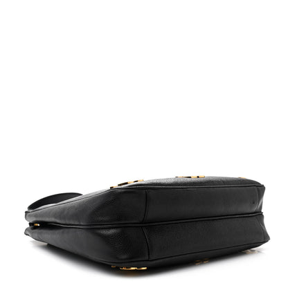 Chanel Caviar Triple CC Shoulder Bag Black 4 of 15