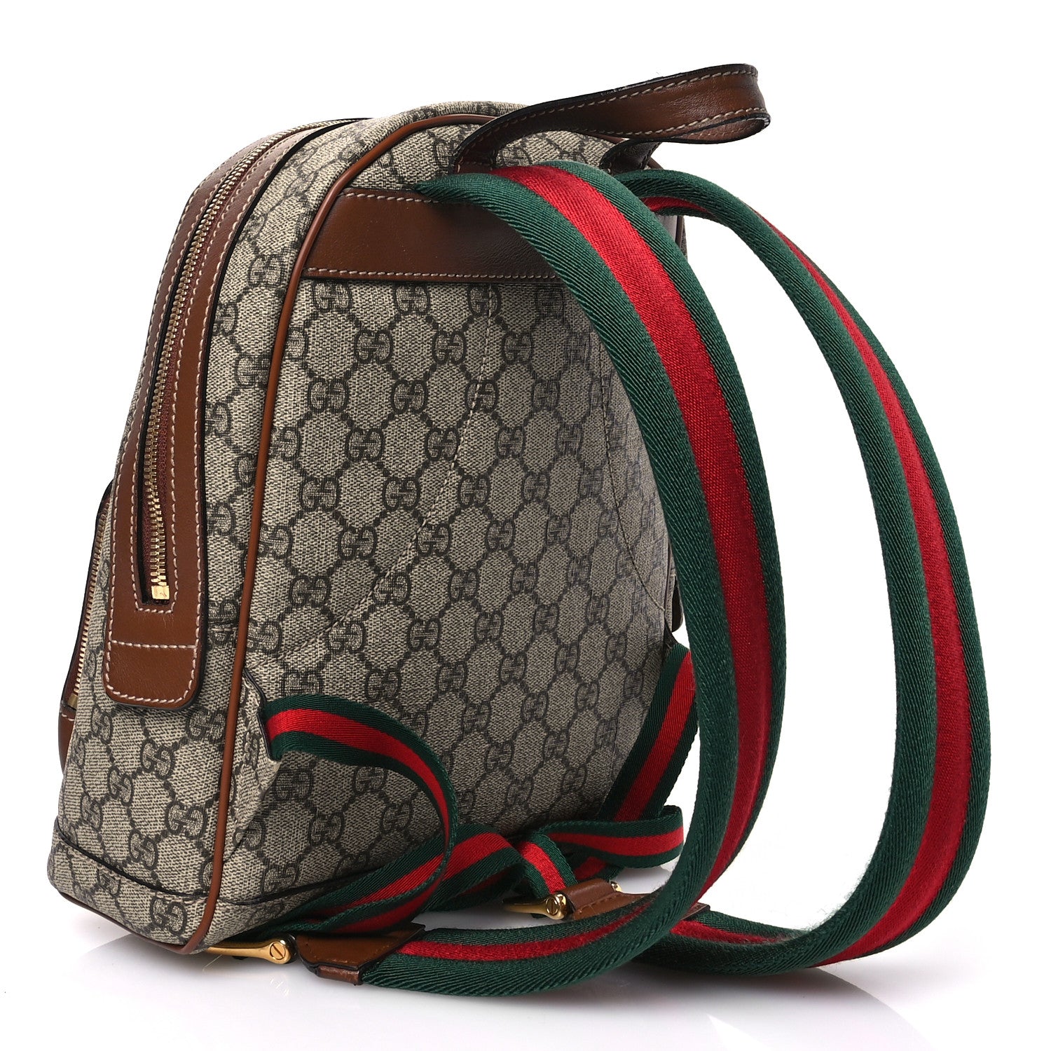 Gucci GG Supreme Monogram Web Blind For Love Embroidered Small Day Backpack 3 of 11