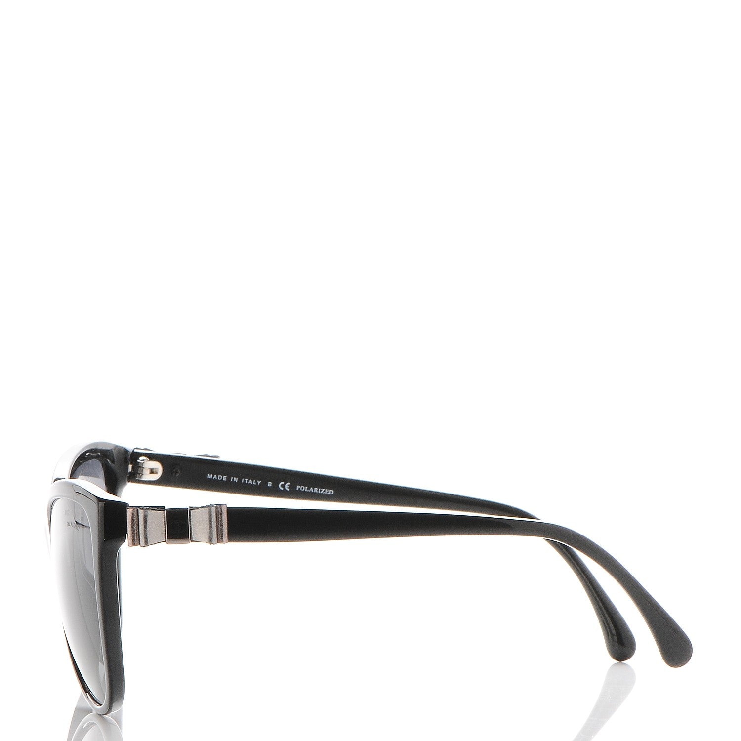 Chanel Polarized Butterfly Charms Sunglasses 5281-Q Black 3 of 8