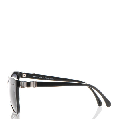 Chanel Polarized Butterfly Charms Sunglasses 5281-Q Black 3 of 8
