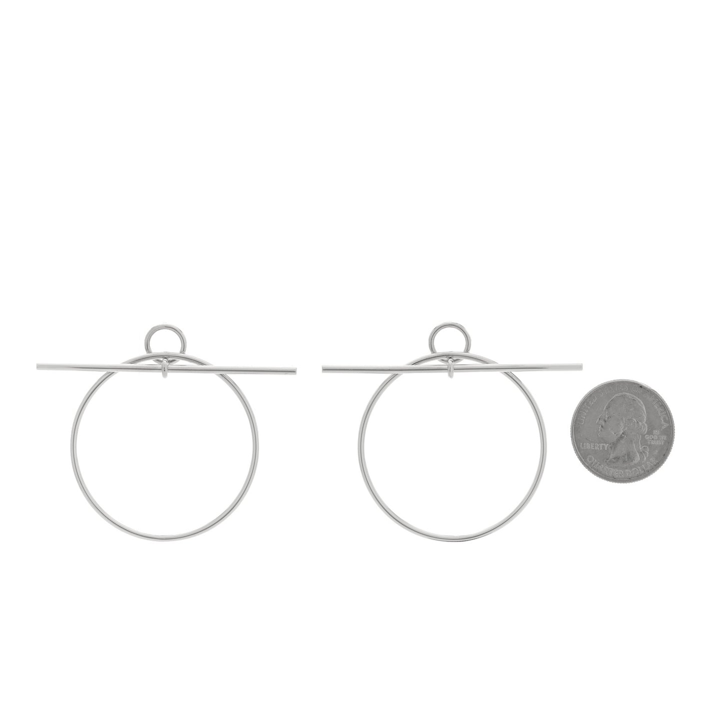 Sterling Silver MM Loop Earrings