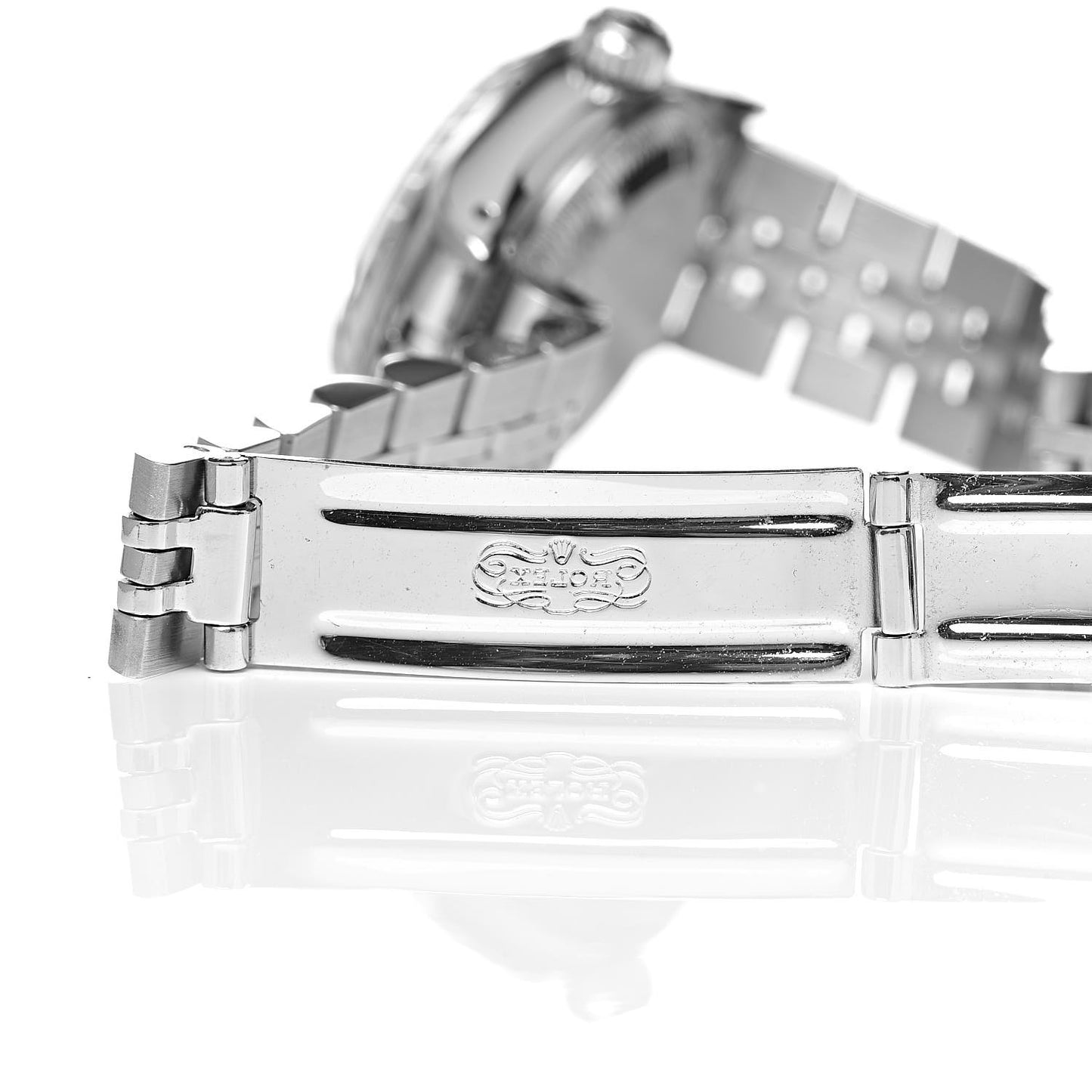 Stainless Steel 26mm Oyster Perpetual Datejust Watch Black 69240
