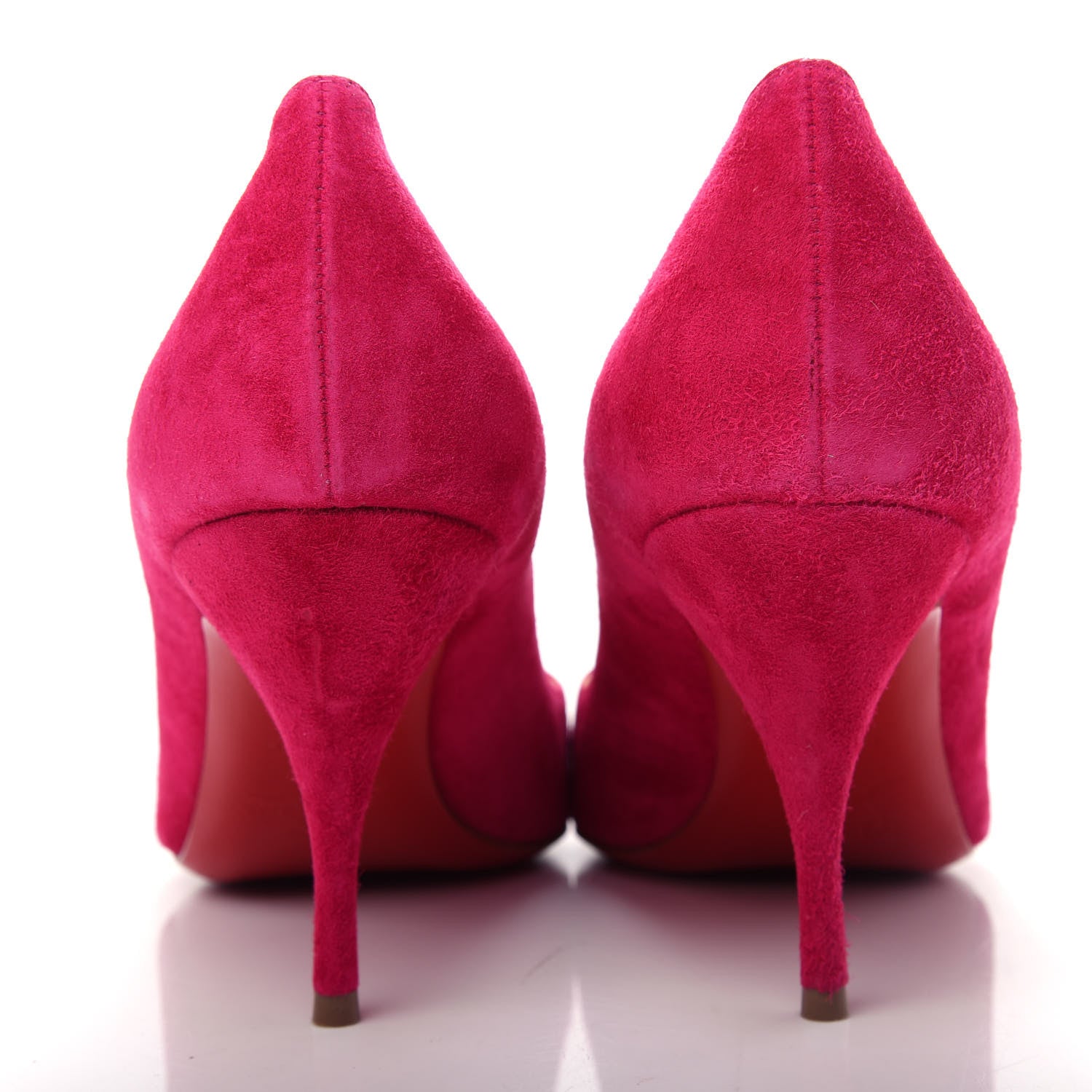 Christian Louboutin Veau Velours Clare 80 Pumps 38.5 Bomba 7 of 10