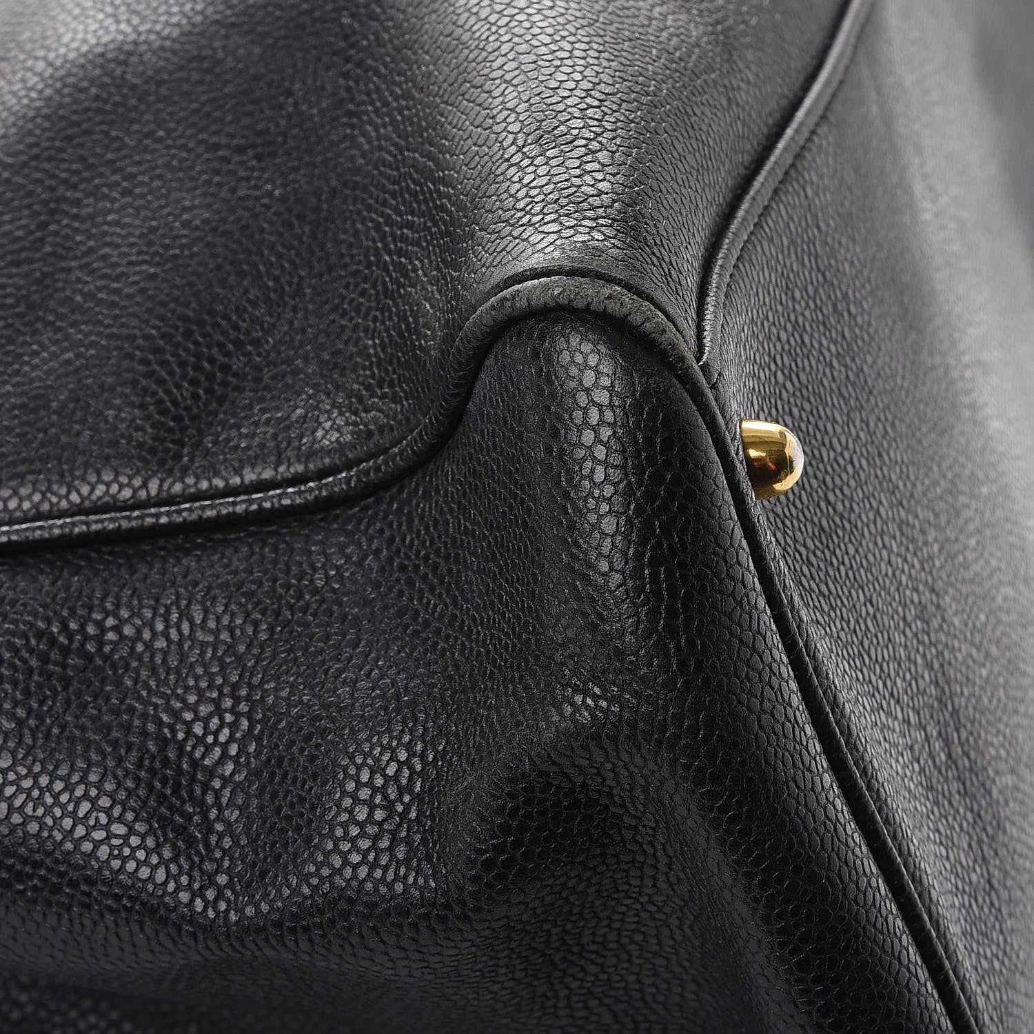 Chanel Caviar XL Weekender Bag Black 13 of 17
