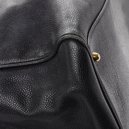 Chanel Caviar XL Weekender Bag Black 13 of 17
