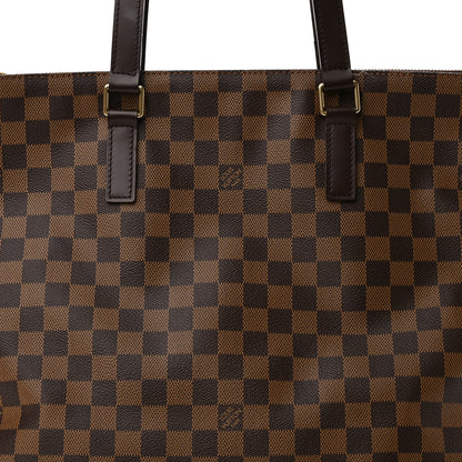Louis Vuitton Damier Ebene Cabas Mezzo 7 of 9