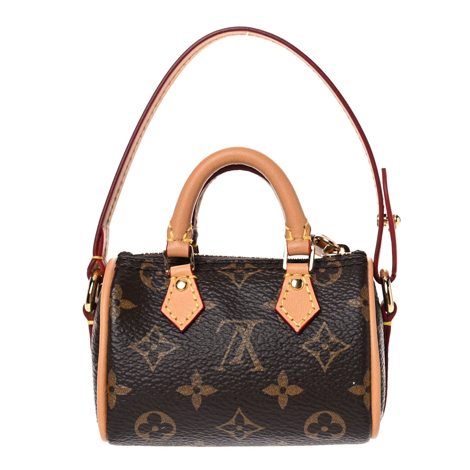 Louis Vuitton Monogram Micro Speedy Bag Charm 3 of 9