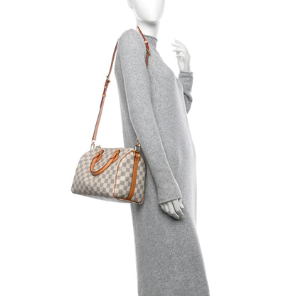 Louis Vuitton Damier Azur Speedy Bandouliere 25 2 of 10