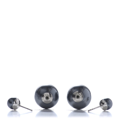 Christian Dior Mise En Dior Tribal Earrings Grey 3 of 4