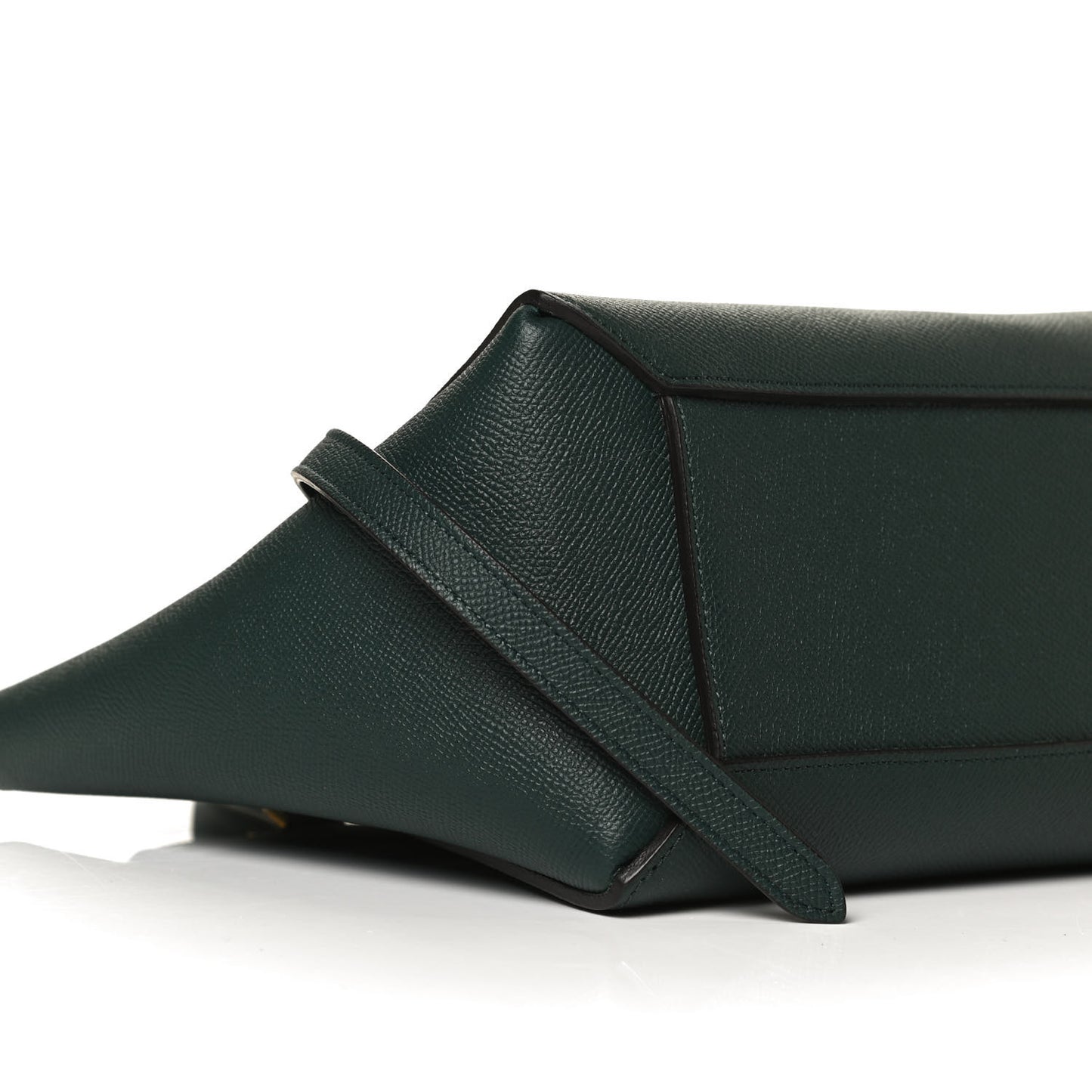 Grained Calfskin Micro Belt Bag Amazone