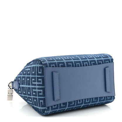 Givenchy Denim Calfskin 4G Mini Antigona Blue 4 of 11