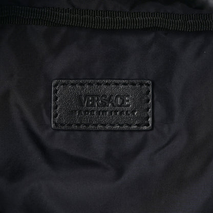 Versace Nylon Palazzo Medusa Belt Bag Black Ruthenium 7 of 9