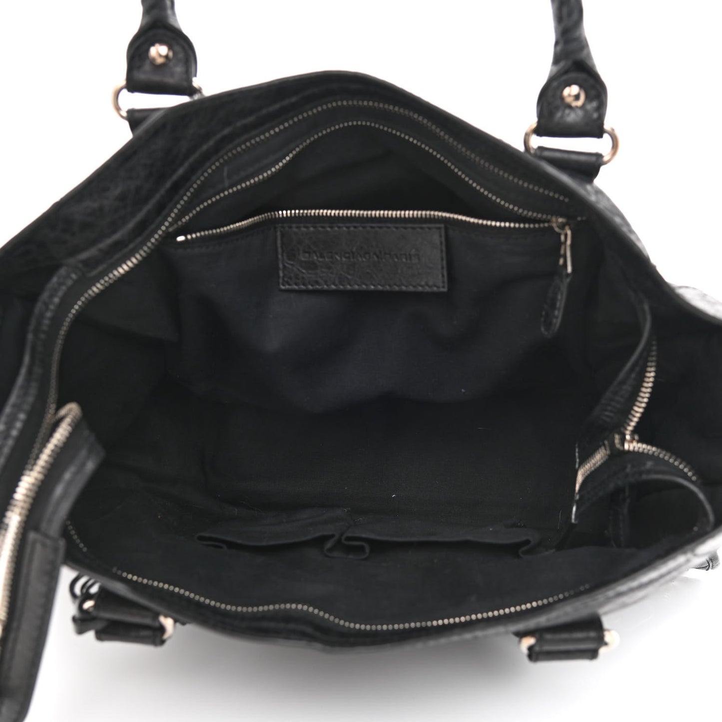 Agneau Giant 12 Silver Hardware City Black