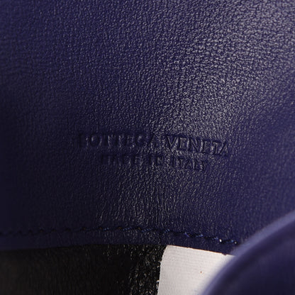 Bottega Veneta Nappa Intrecciato Ayers Intrecciato Card Case Dark Blue 7 of 7