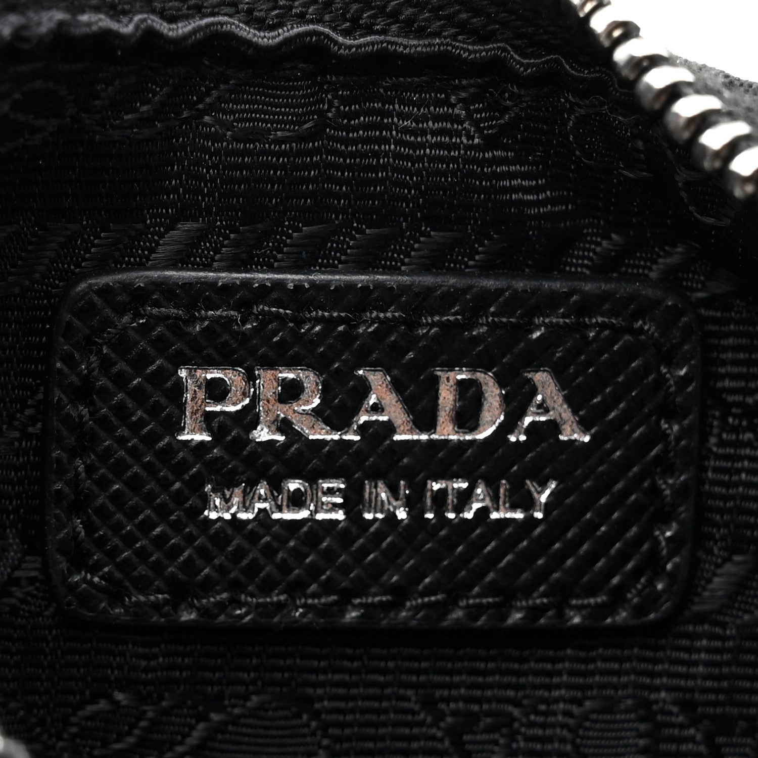 Prada Tessuto Nylon Mini Re-Edition 2000 Shoulder Bag Black 6 of 11