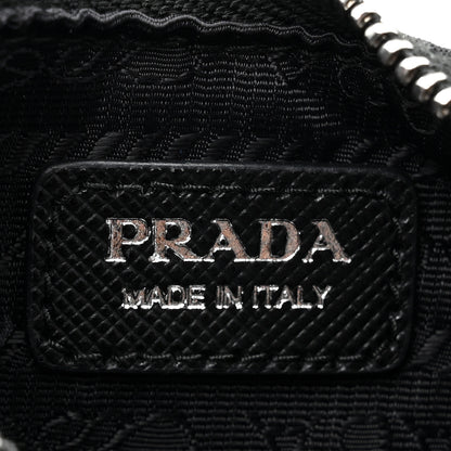 Prada Tessuto Nylon Mini Re-Edition 2000 Shoulder Bag Black 6 of 11