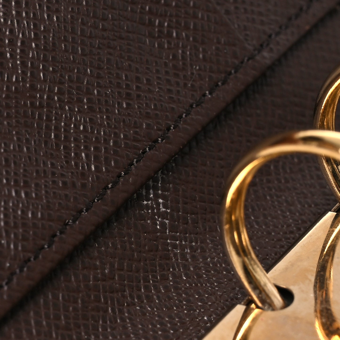 Damier Ebene Medium Ring Agenda Cover