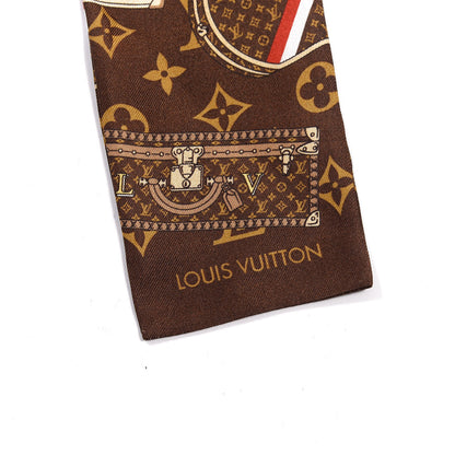 Louis Vuitton Silk Monogram Trunks Bandeau 3 of 4
