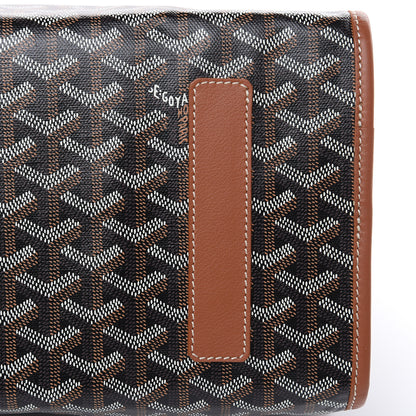 Goyard Goyardine Saint Leger Soft Briefcase Backpack Black Gold 10 of 10