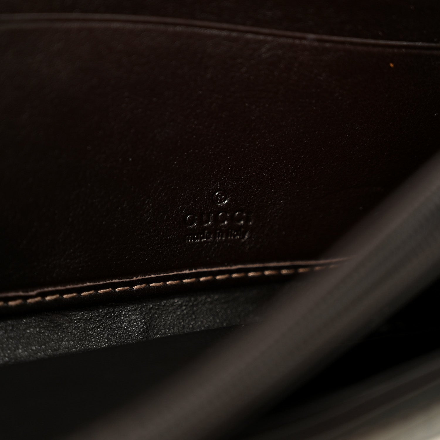 Gucci Monogram Mayfair Continental Wallet Brown 7 of 8