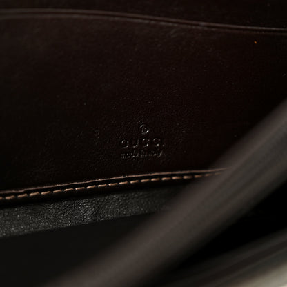 Gucci Monogram Mayfair Continental Wallet Brown 7 of 8