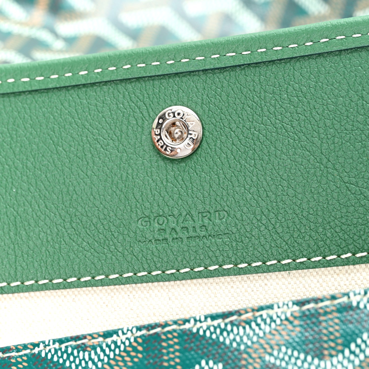 Goyard Goyardine Boheme Hobo Green 7 of 11