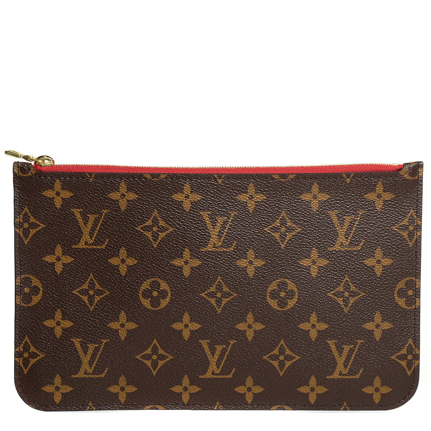 Louis Vuitton Monogram Neverfull MM GM Pochette Cherry 1 of 8