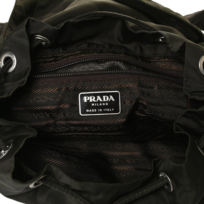 Prada Nylon Vela Large Backpack Green 24 of 32
