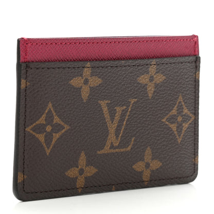Louis Vuitton Monogram Card Holder Fuchsia 3 of 7