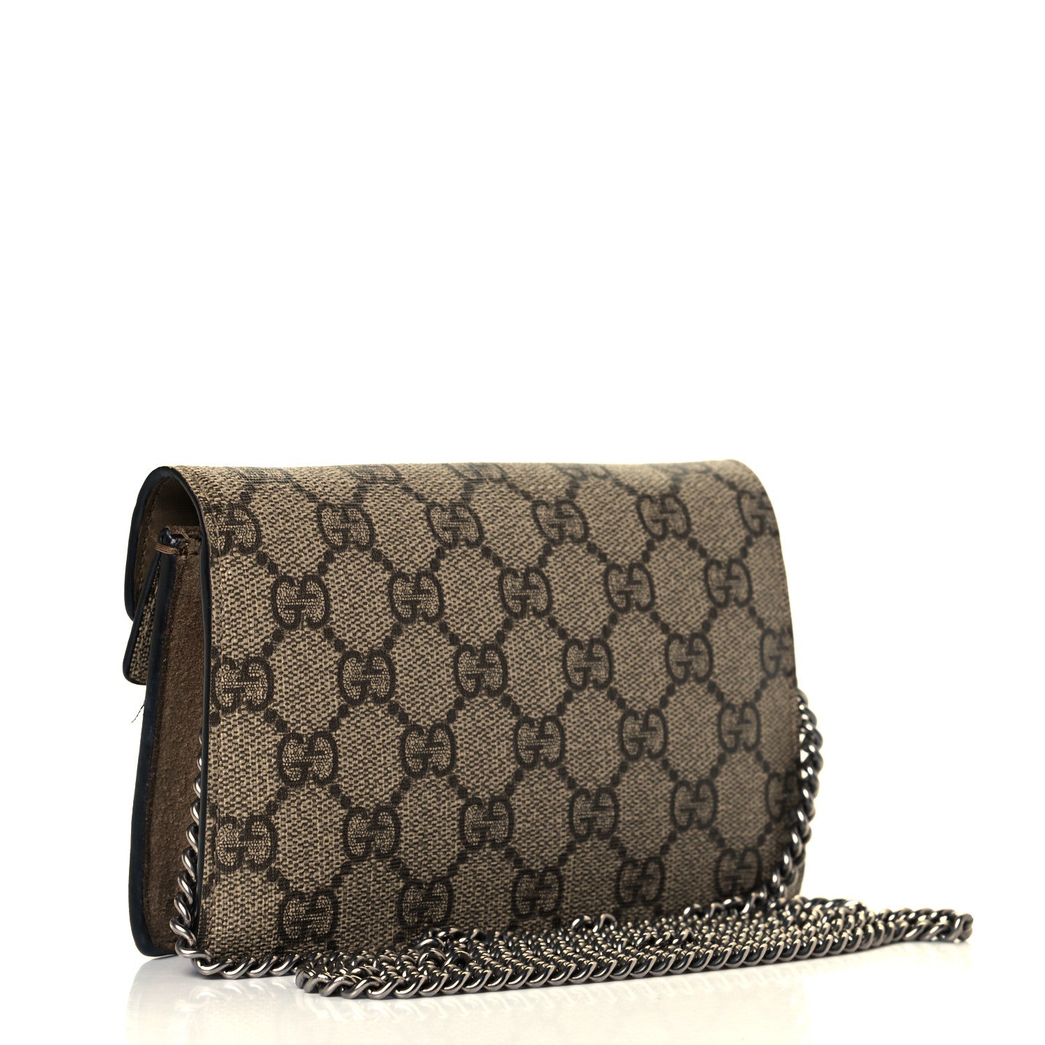Gucci GG Supreme Monogram Super Mini Dionysus Shoulder Bag Taupe 3 of 7