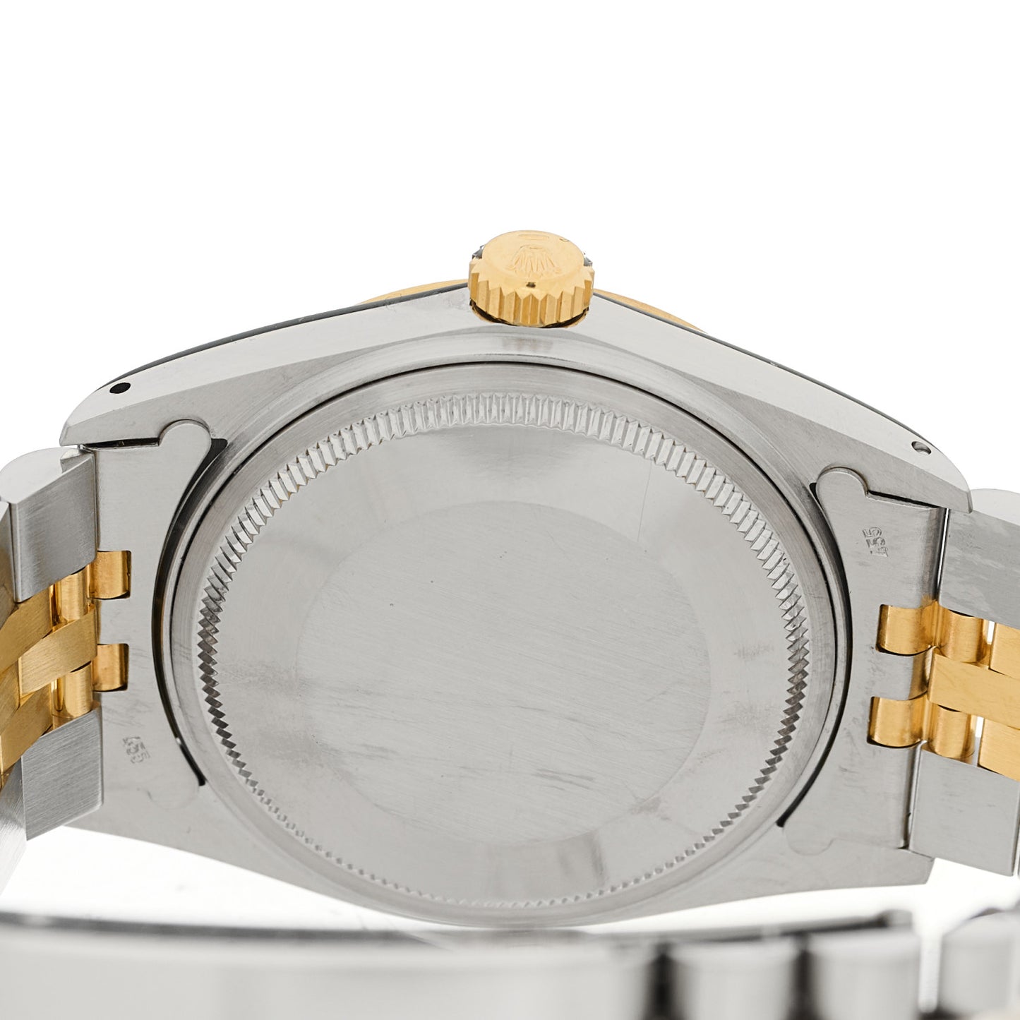Stainless Steel 18K Yellow Gold 36mm Oyster Perpetual Datejust Watch Champagne 16013