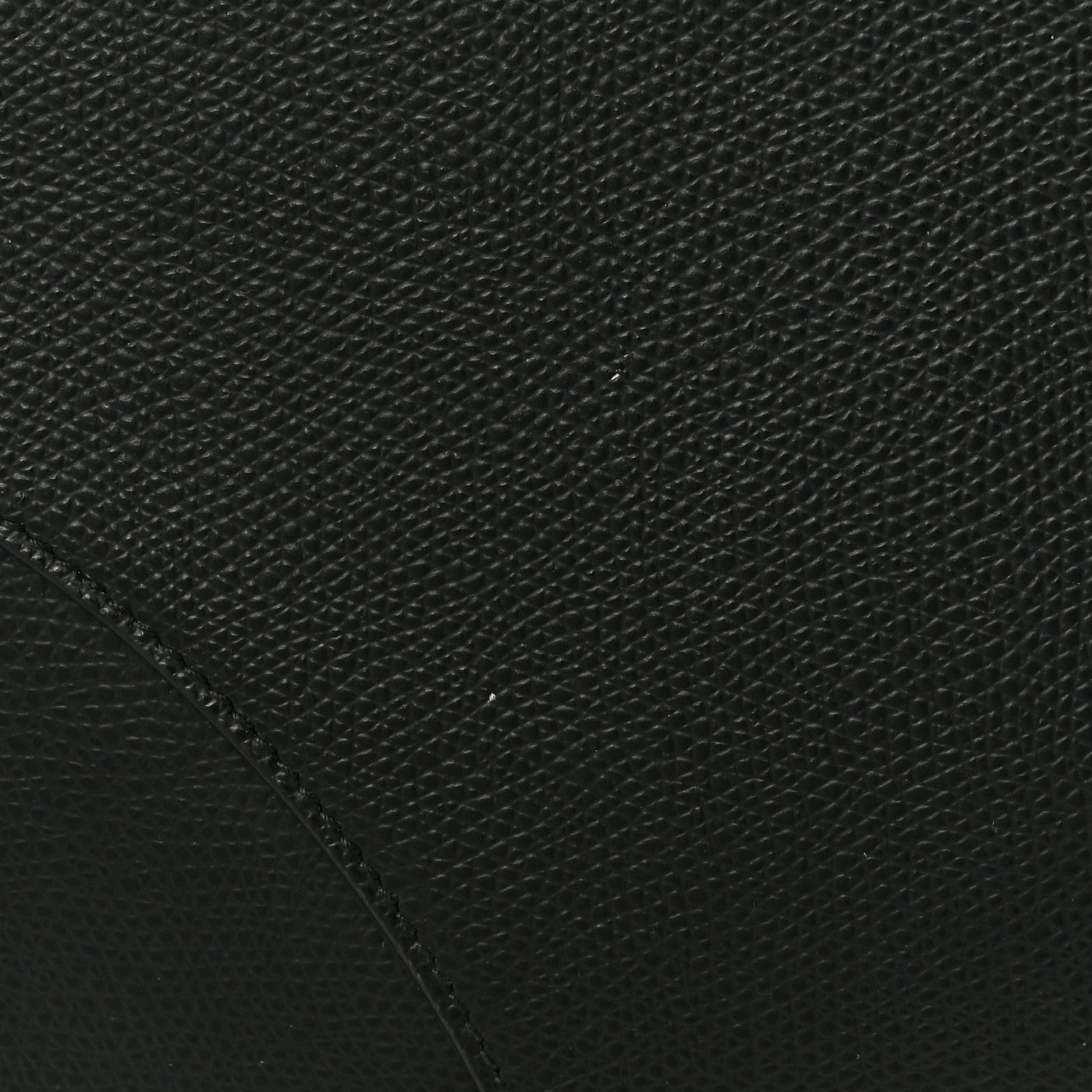 Christian Dior Grained Calfskin Saddle Bag Black 11 of 17
