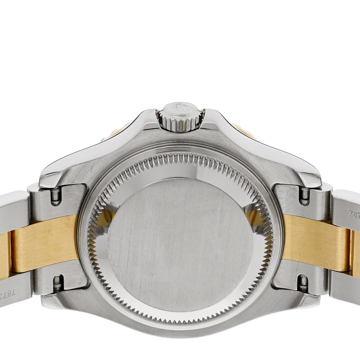 Stainless Steel 18K Yellow Gold 29mm Oyster Perpetual Date Yacht-Master Watch White 169623